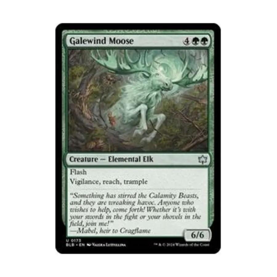 

CCG Штормовой лось (U), MTG - Bloomburrow