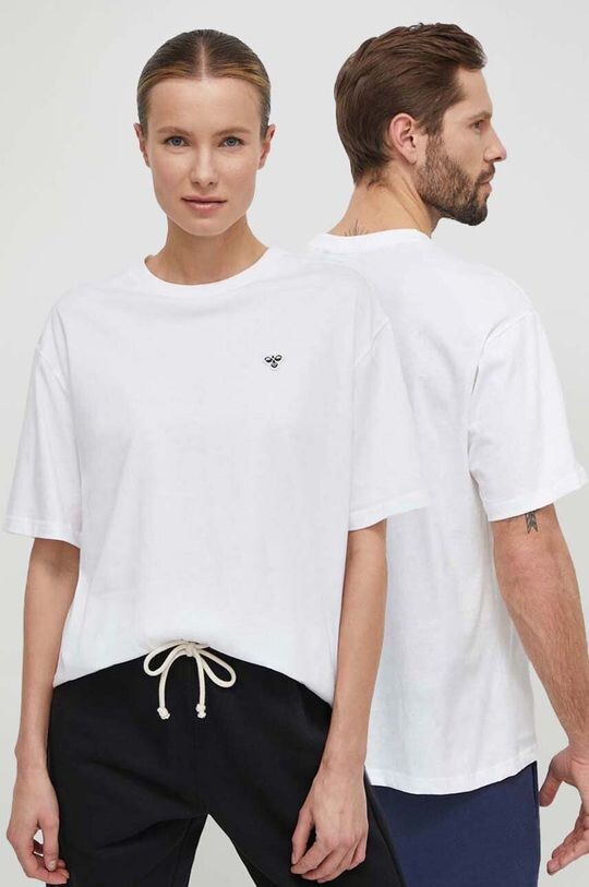 

HmlСВОБОДНАЯ хлопковая футболка Hummel, белый