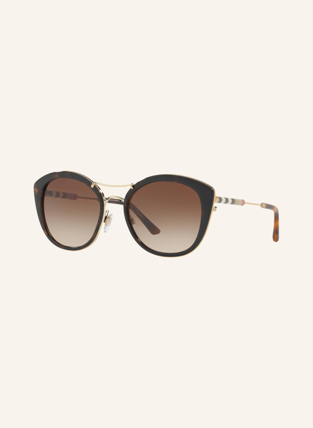 

Солнцезащитные очки be4251q BURBERRY, гавана/коричневый градиент
