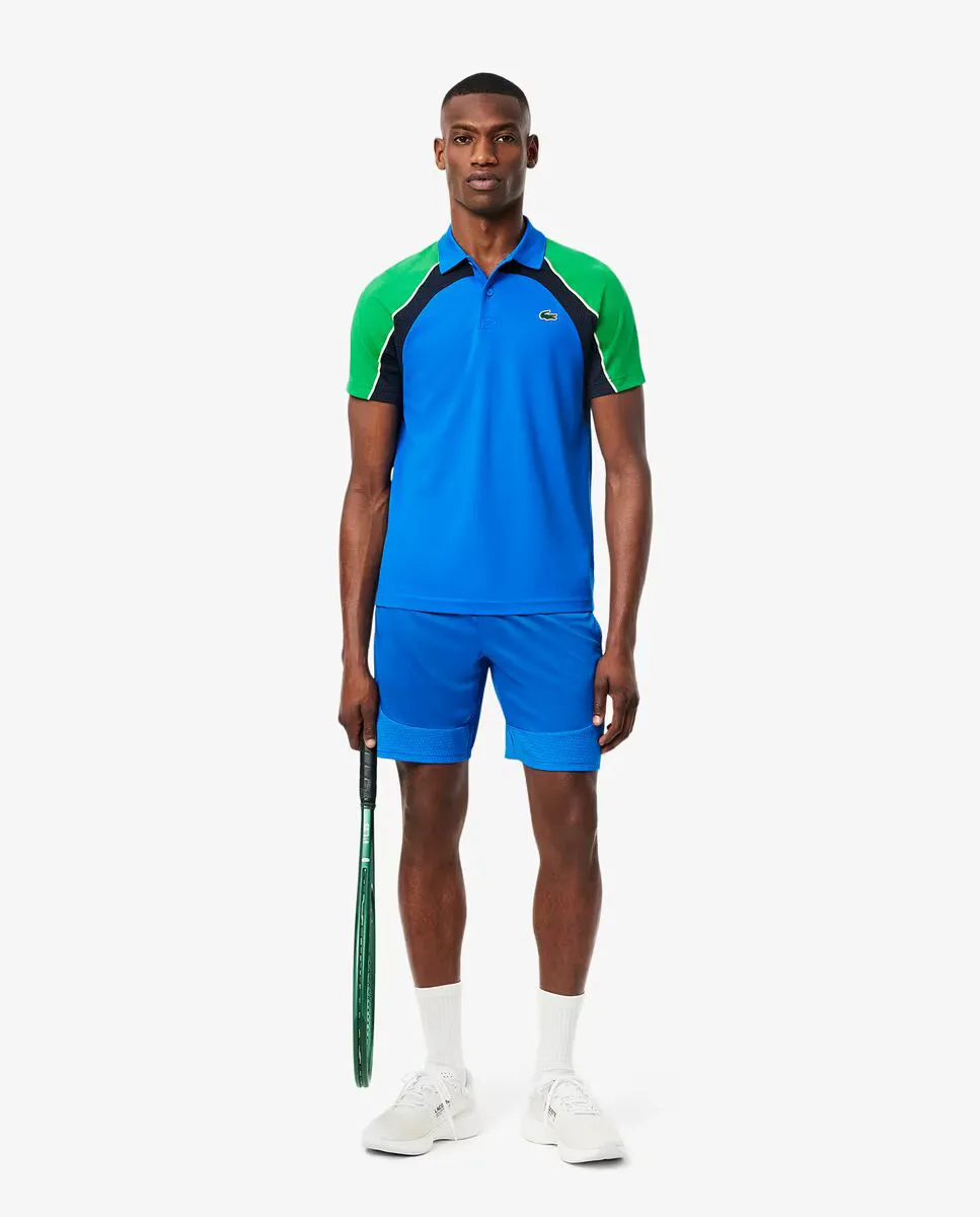 

Мужские ультрасухие эластичные теннисные шорты Lacoste, синий