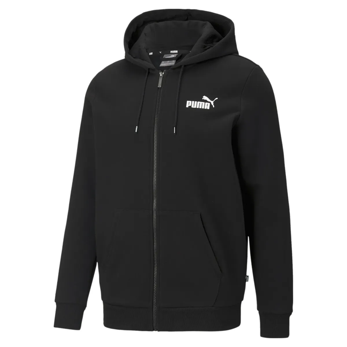 

Толстовка PUMA "Essentials Logo Hooded Jacket Men", черный