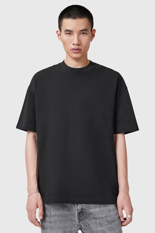

Хлопковая футболка HAVEN Allsaints, черный