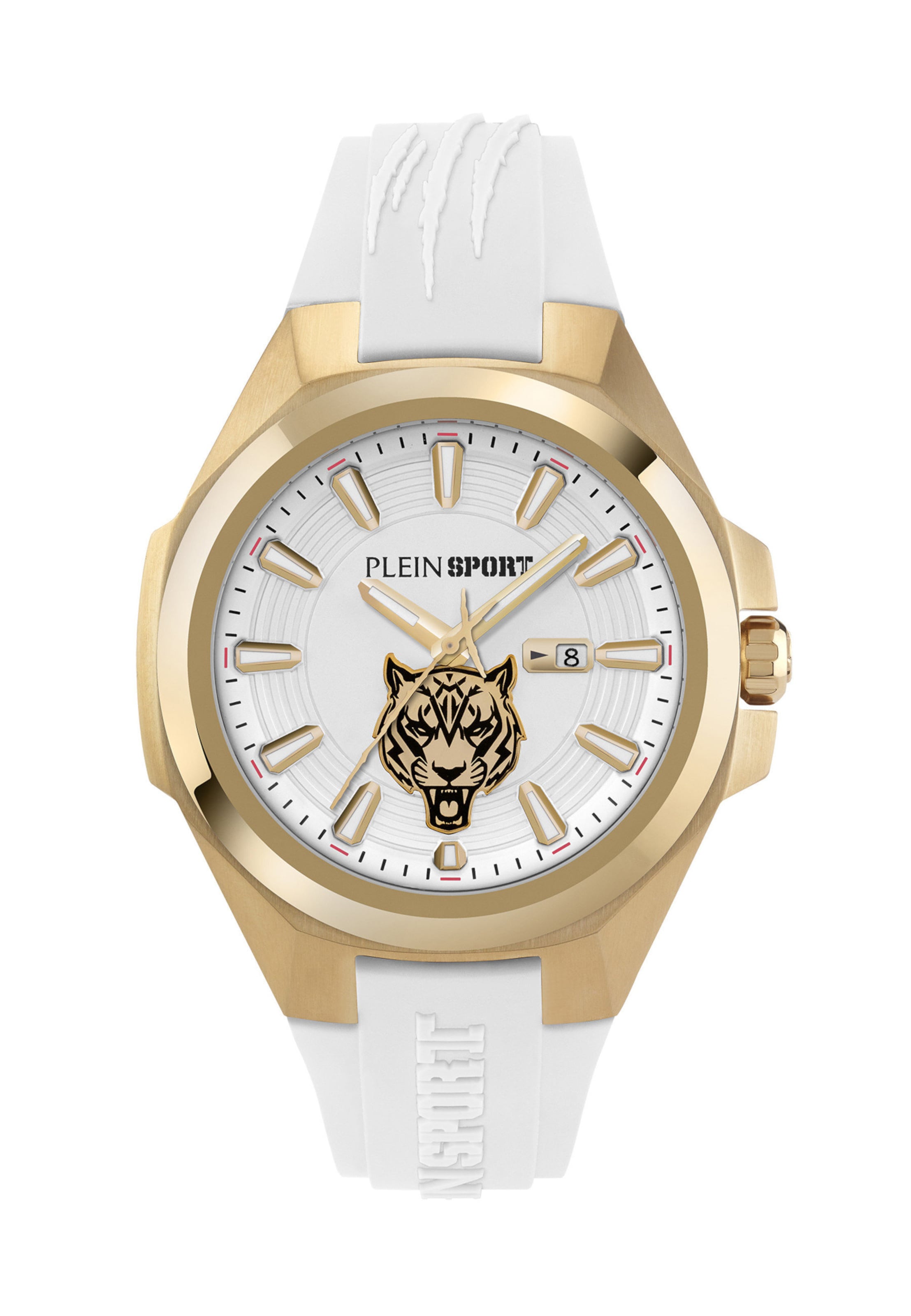 

Plein Sport Часы аналоговые 'TIGERMASTER' в белом цвете