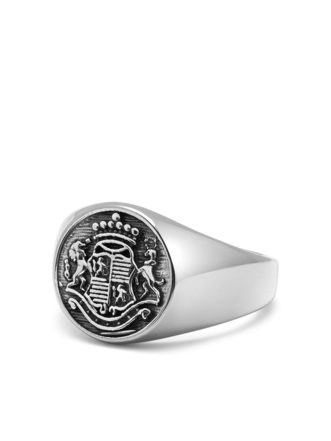 

Перстень Crest Nialaya Jewelry, серебряный
