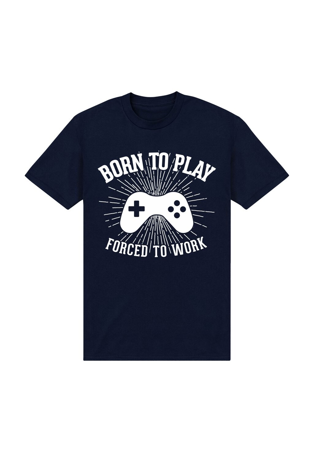 

Футболка с принтом VIDEOGAMES DUKE SONS BORN TO PLAY Henry Tiger, темно-синий