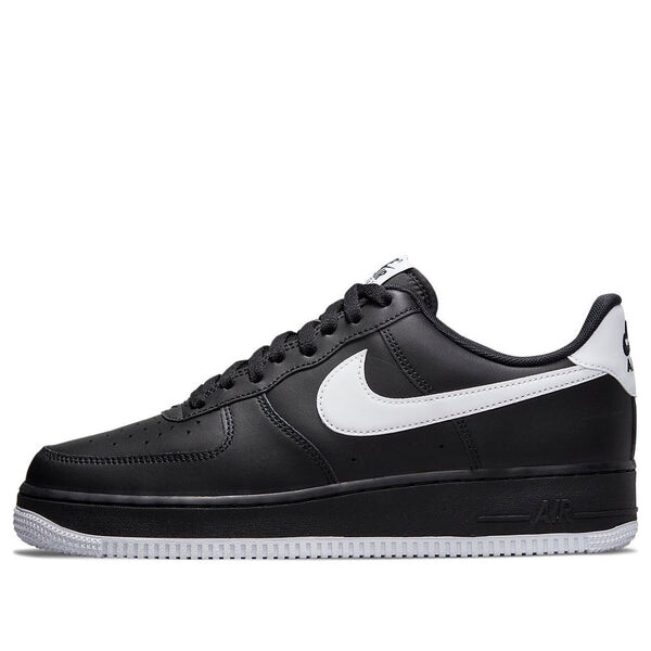 

Кроссовки air force 1 '07 'black white' Nike, черный