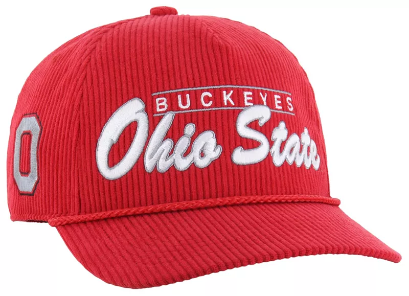 

Мужская красная регулируемая кепка с двойной застежкой '47 Ohio State Buckeyes
