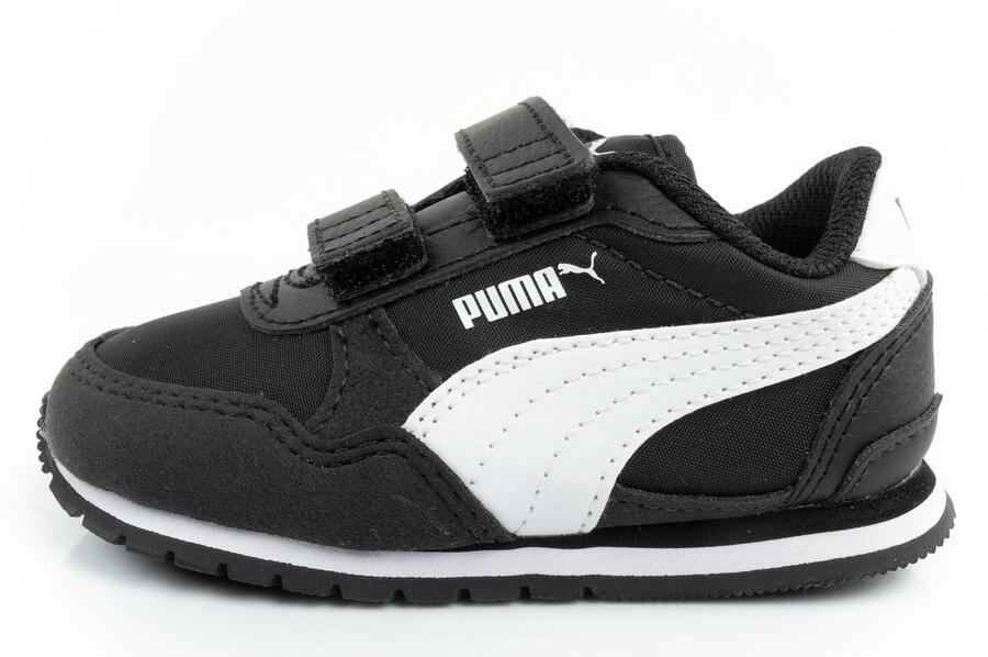 Детские спортивные кроссовки Puma ST Runner с застежкой-липучкой — фото 2
