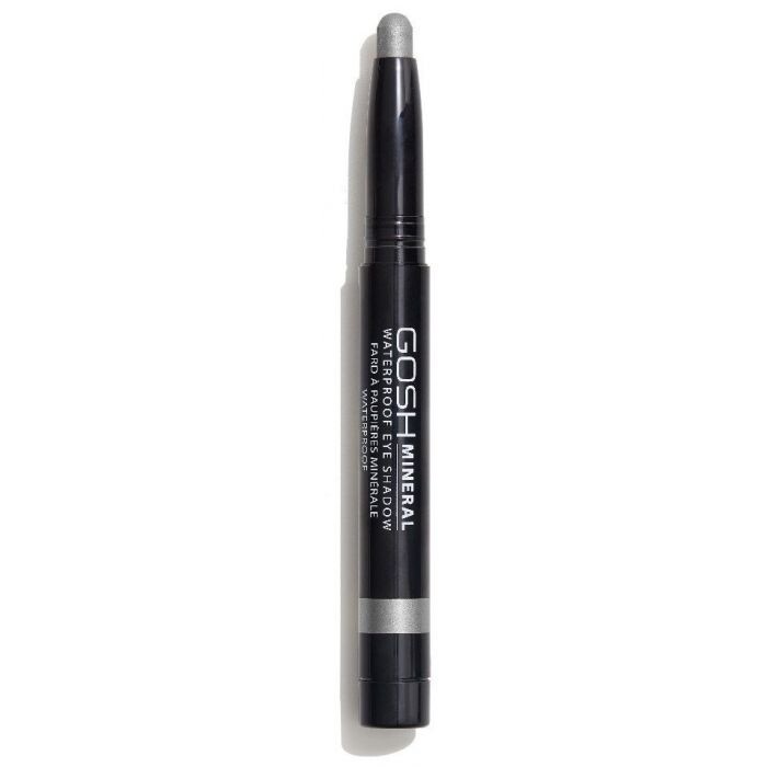 

Тени для век Mineral Waterproof Sombras de Ojos Gosh, 006 Metallic Grey