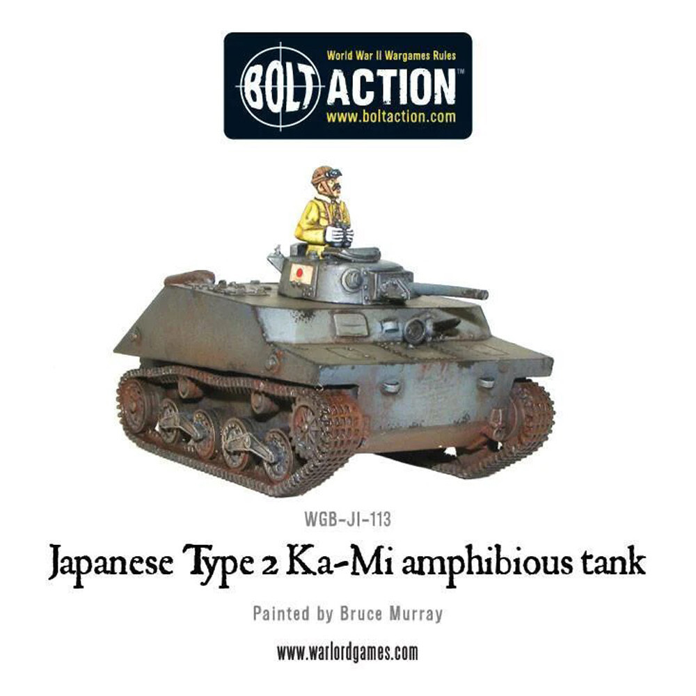 

Миниатюра Warlord Games Bolt Action: Japanese Type 2 Ka-Mi Amphibious Tank