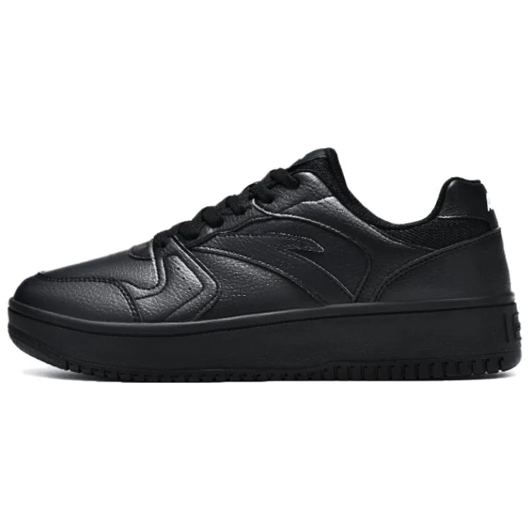 ANTA Кроссовки для скейтбординга мужские First Year Slip Resistant, Abrasion Resistant, Lightweight Low top Black