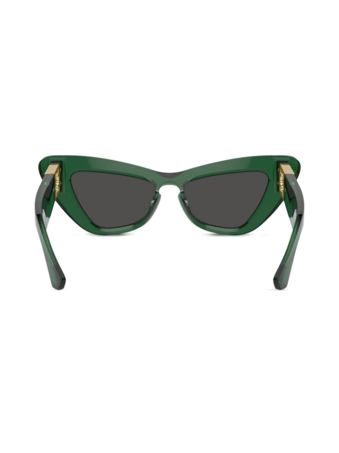 Солнцезащитные очки в оправе 'кошачий глаз' Burberry Eyewear, зеленый — фото 4