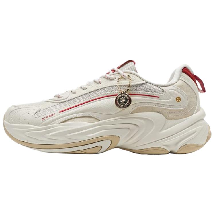 

XTEP Легкие повседневные кроссовки Surfing 2.0 с амортизацией, бежево-красные, мужские