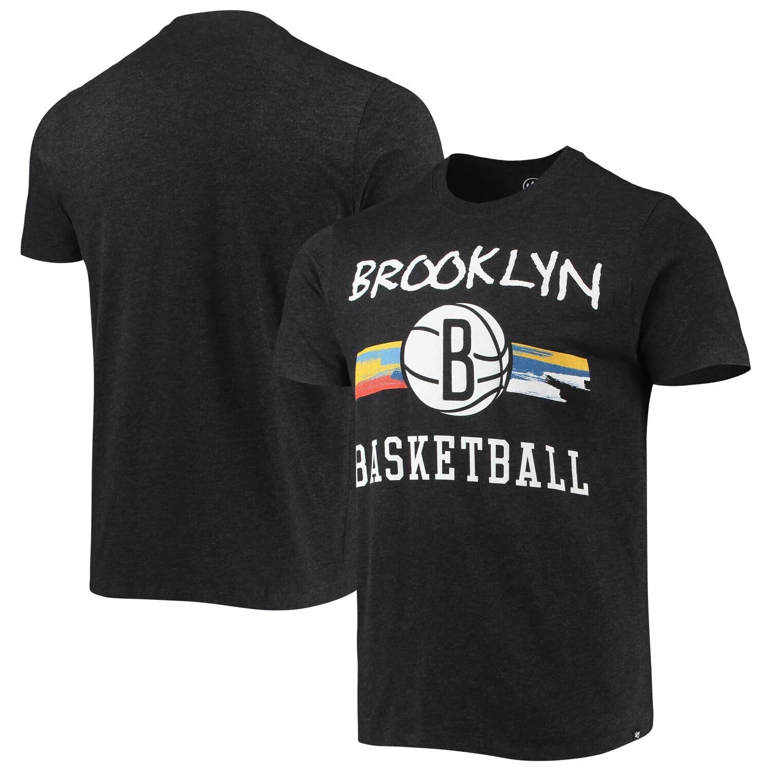 

Мужская черная футболка Brooklyn Nets City Edition Club '47, Черный, Мужская черная футболка Brooklyn Nets City Edition Club '47