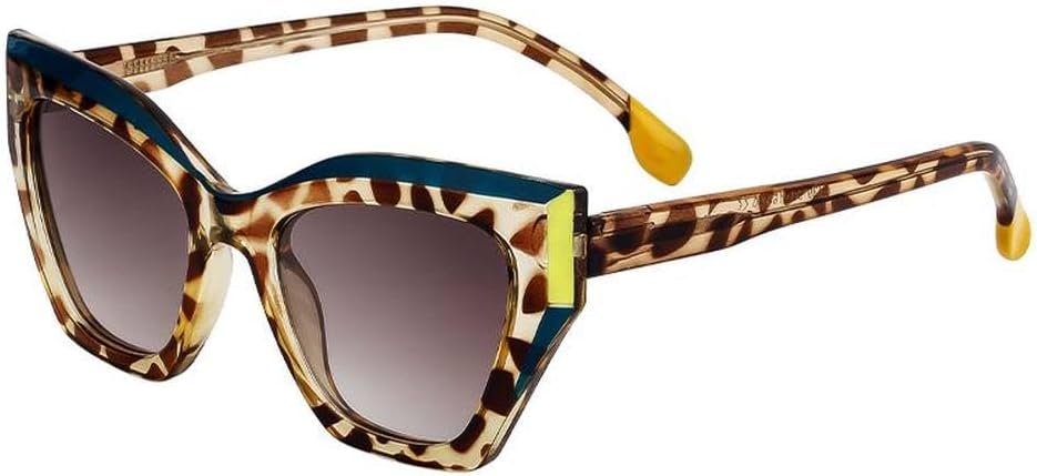 

Солнцезащитные очки в стиле «кошачий глаз» в стиле панк для женщин и мужчин, роскошные классические винтажные солнцезащитные очки четырехугольной формы для женщин LVTFCO, 3