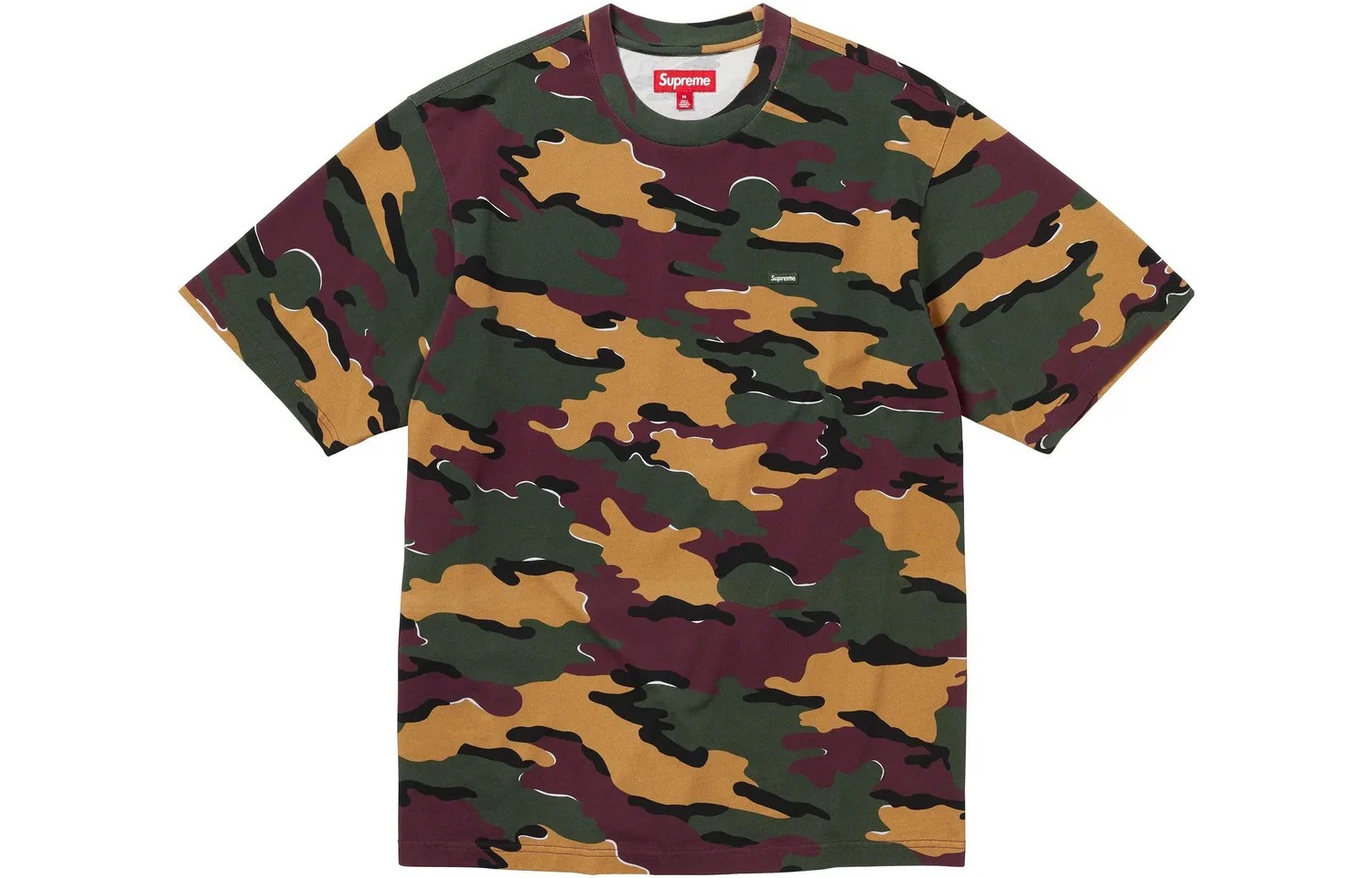 Футболка Small Box Tee FW23 Supreme, Camouflage/Camo