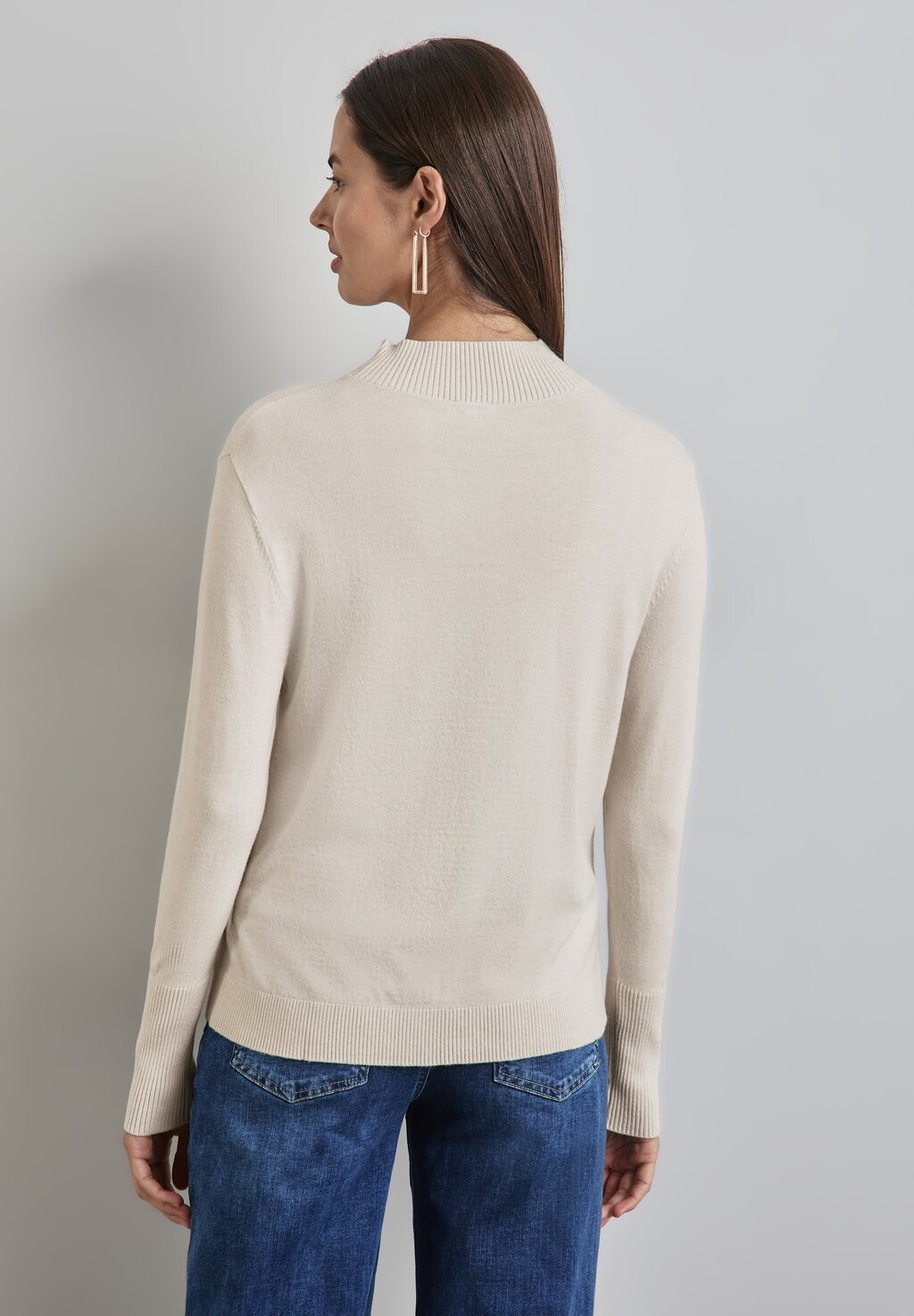 

Джемпер TURTLENECK Street One, белый
