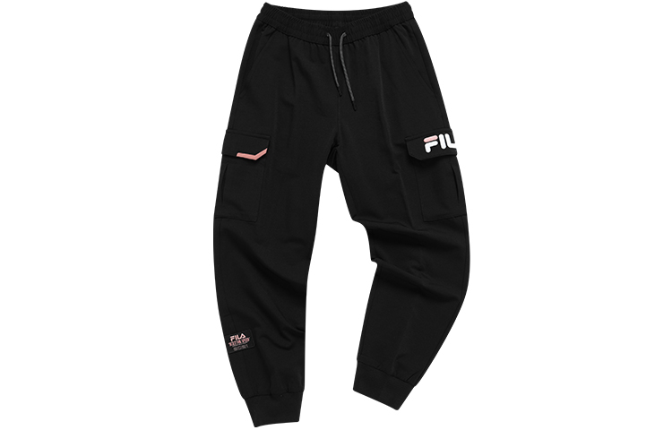 

STREET SPORT Карго-штаны Женские Pitch Black FILA FUSION