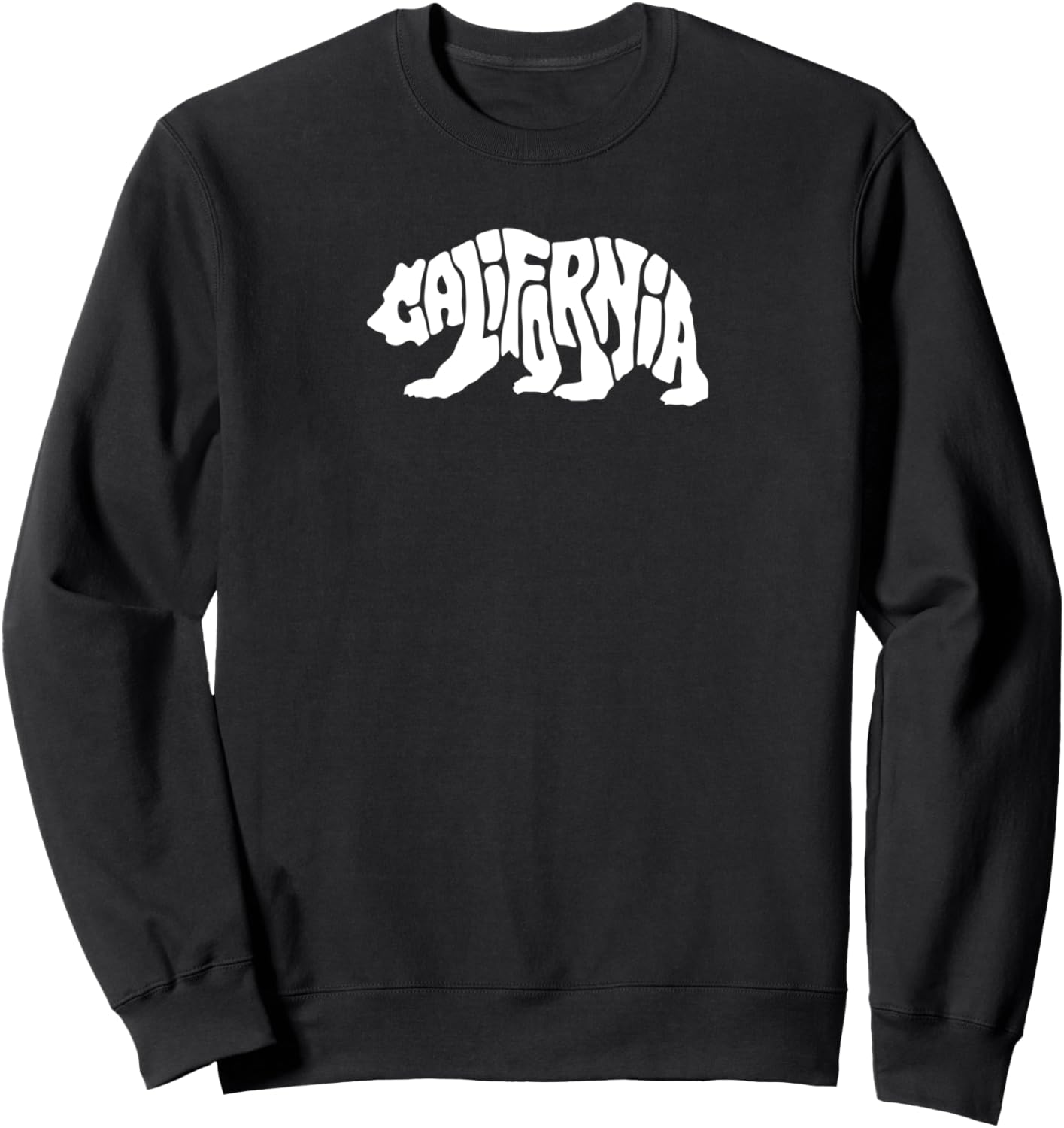 

Толстовка с изображением медведя и флага Калифорнии Love Cute Bears Tees, черный