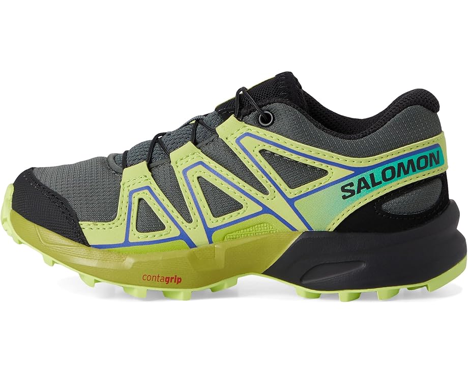 Детские кроссовки Salomon Kids Speedcross (Little Kid/Big Kid), Urban Chic/Sharp Green/Dark Citron — фото 4
