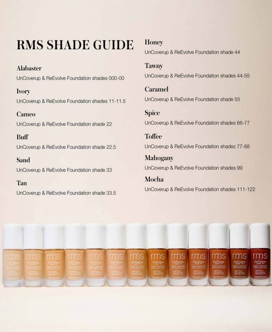 Солнцезащитный крем SunCoverup Super Tint SPF 50, 1 унция RMS Beauty, цвет rich earth — фото 2