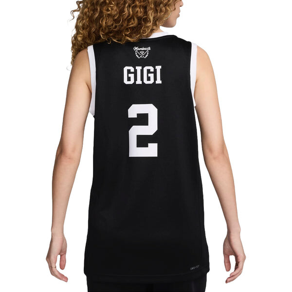 Спортивная футболка gigi bryant mambacita basketball jersey 'black white' Nike, черный — фото 2