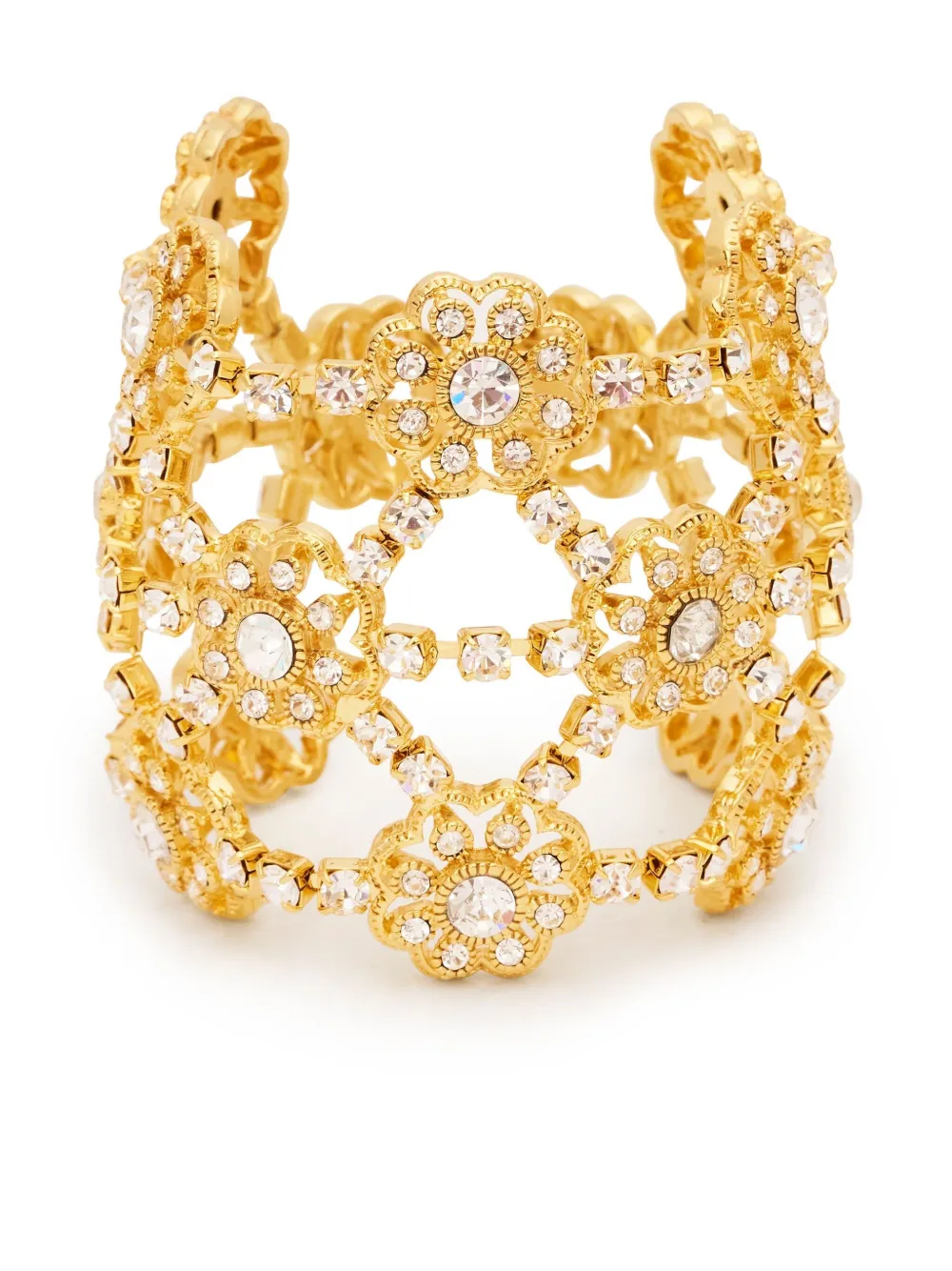 

Браслет Flower Cluster Kenneth Jay Lane, золотой