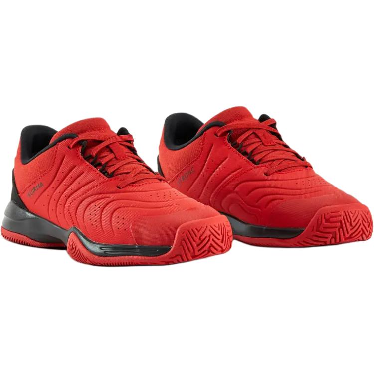Детские кроссовки с амортизацией Anti Kick Low Top DECATHLON, красный — фото 3