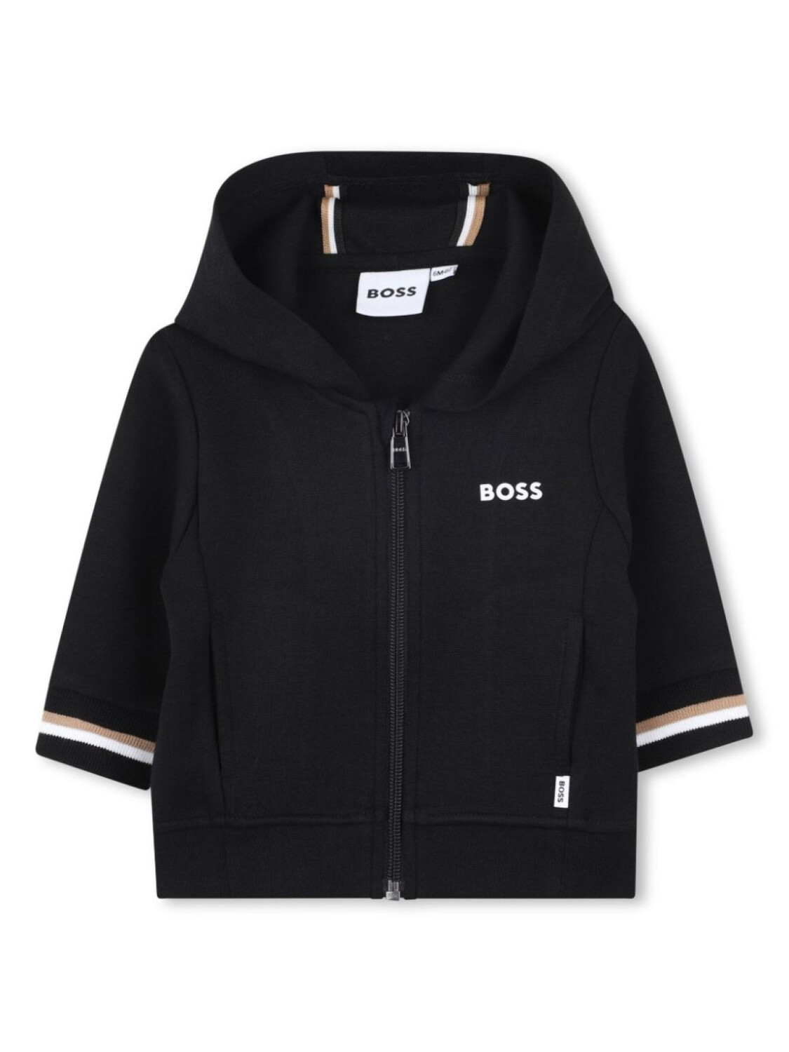 

BOSS Kidswear спортивный костюм с логотипом, черный
