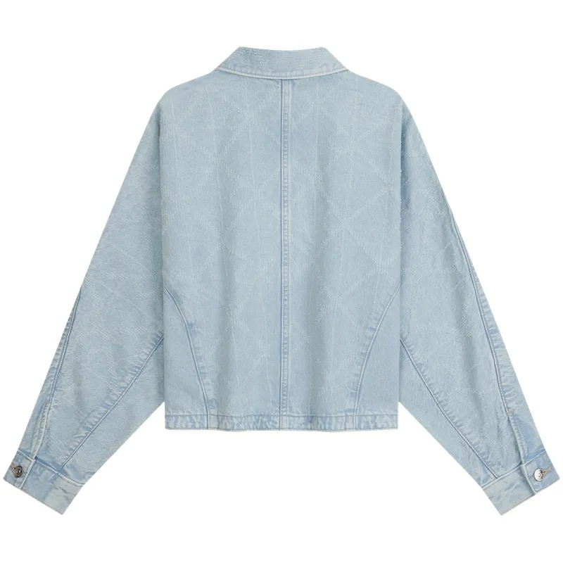 Джинсовая куртка Women's Calvin Klein, 3u8-denim светло-синий — фото 3