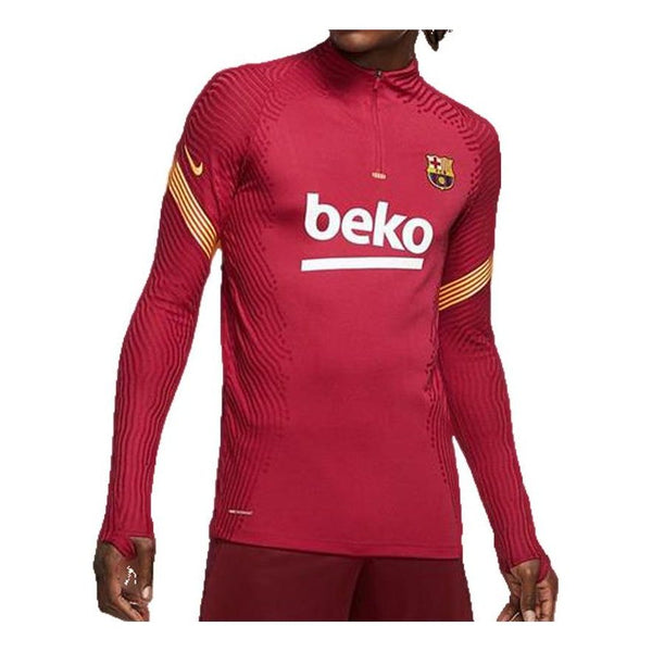 

Футболка Nike F.C. Barcelona VaporKnit Strike Football Drill Top 'Red', красный