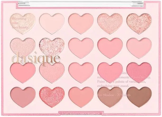Палетка теней для век 20 цветов Dasique #06 Sweet Heart