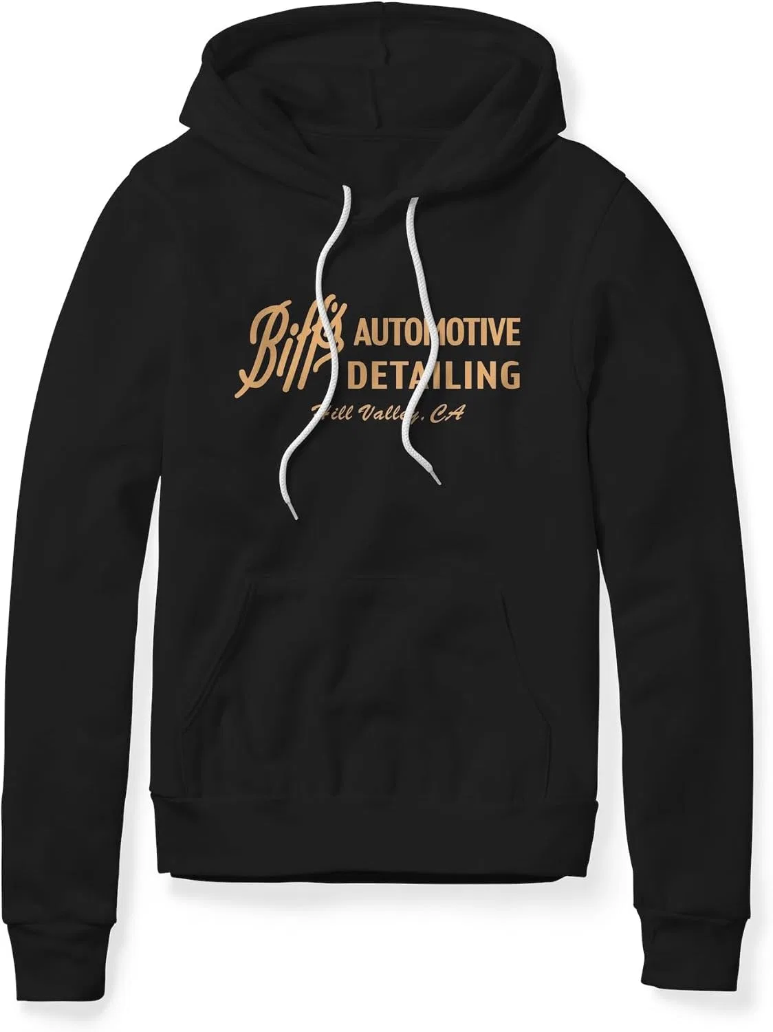 Толстовка с капюшоном Biff's Automotive Detailing Logo, Black