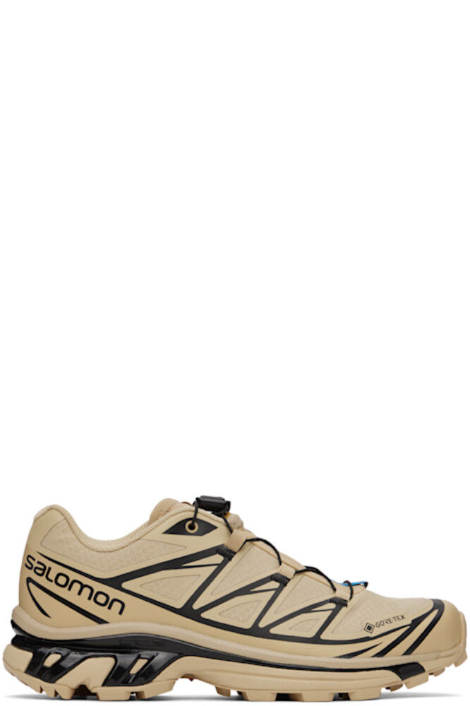

Бежевые кроссовки XT-6 GORE-TEX Salomon