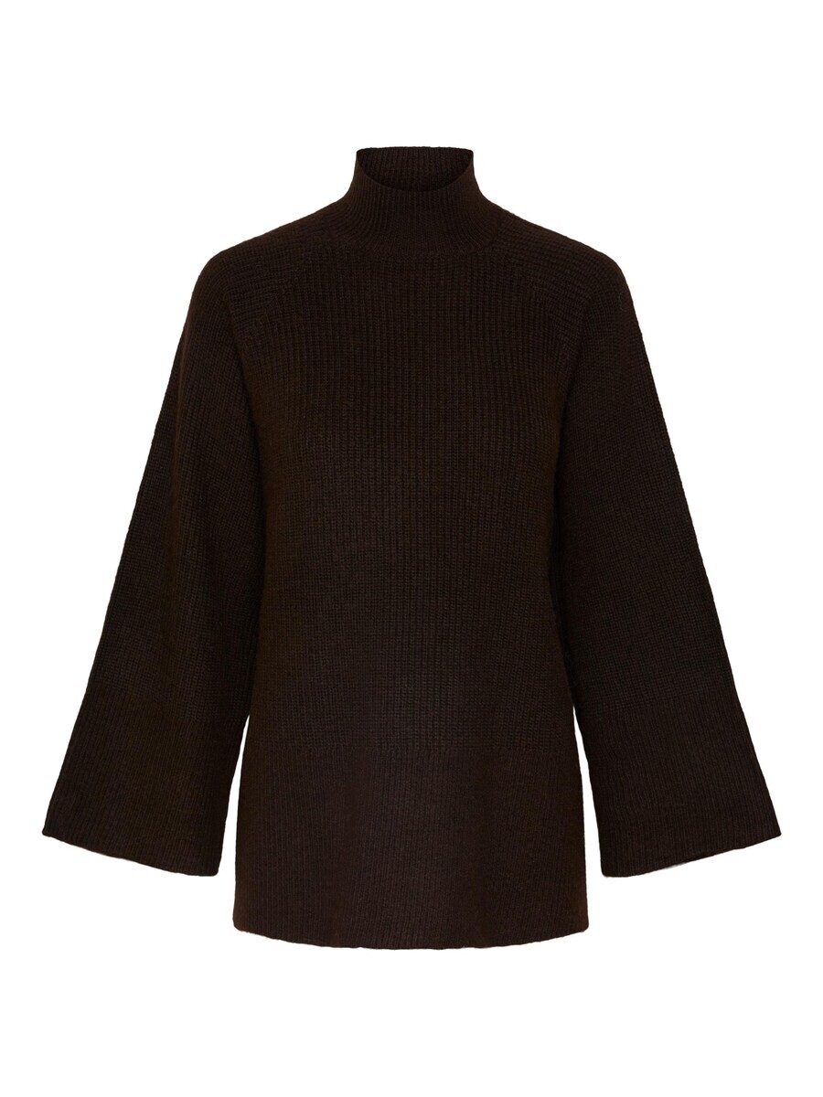

Свитер PIECES Sweater JADE, темно-коричневый