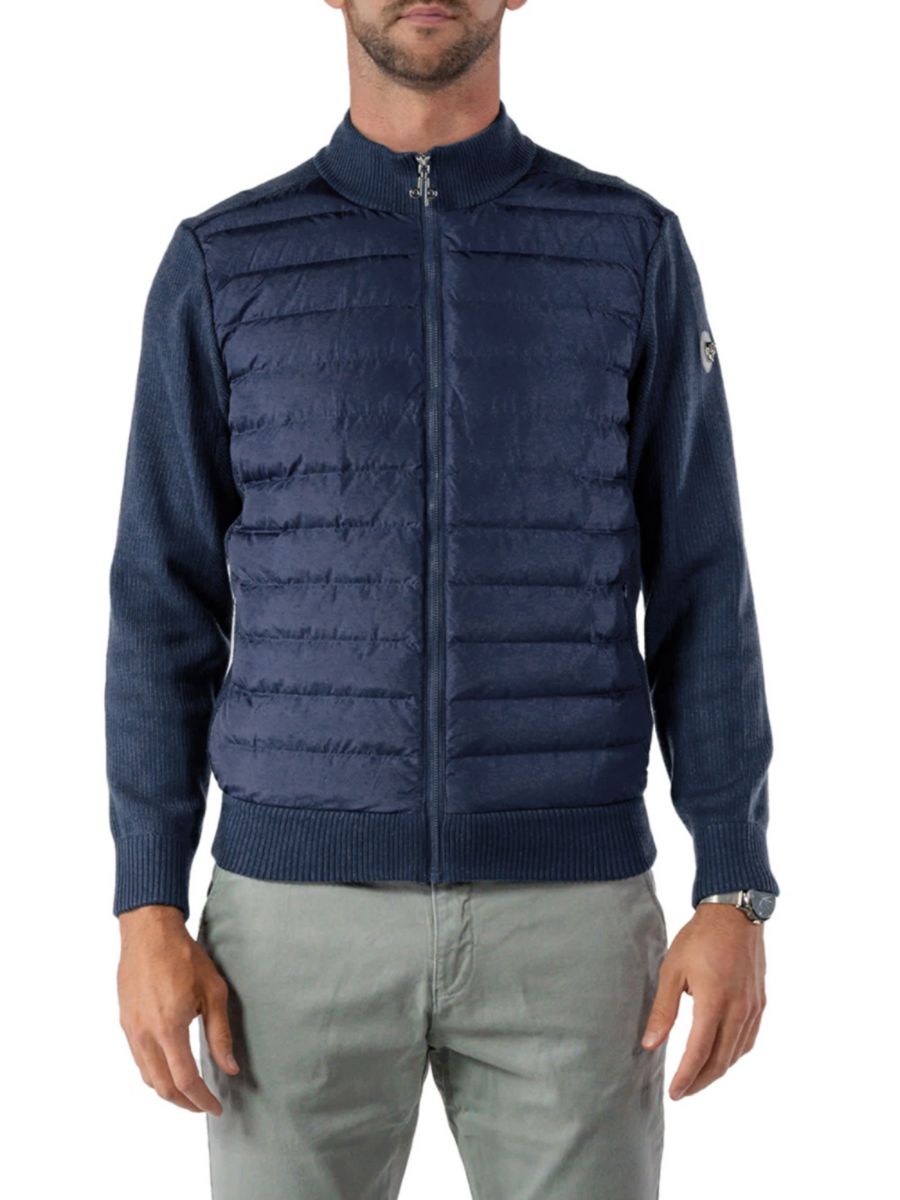 

Стеганая куртка в смешанной технике Woodpecker, цвет Matte Navy, Коричневый, Стеганая куртка в смешанной технике Woodpecker, цвет Matte Navy
