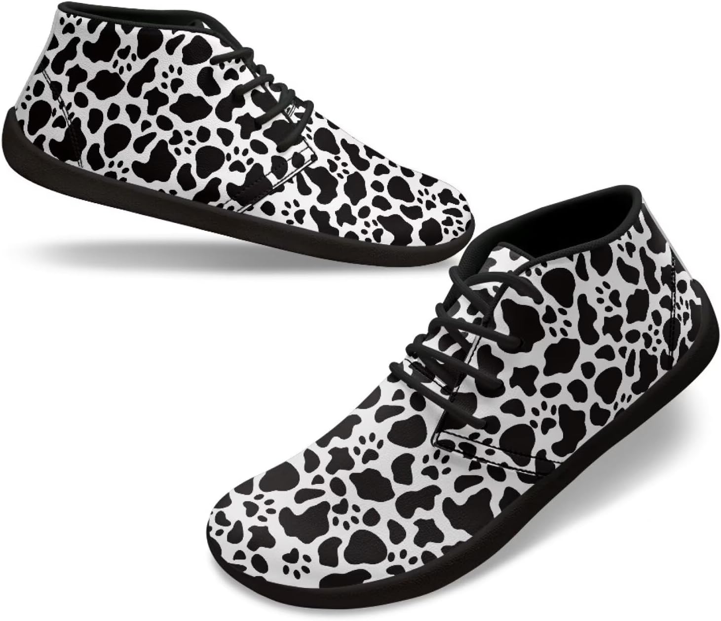 

Мужские босоножки Tomeusey, повседневные кроссовки с широкой носочной частью, легкие прогулочные кроссовки, минималистичные кроссовки с нулевым перепадом для мужчин, Cow Print