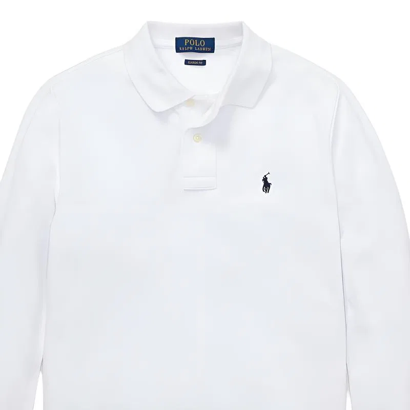 Поло Polo Ralph Lauren Белое Детское — фото 4