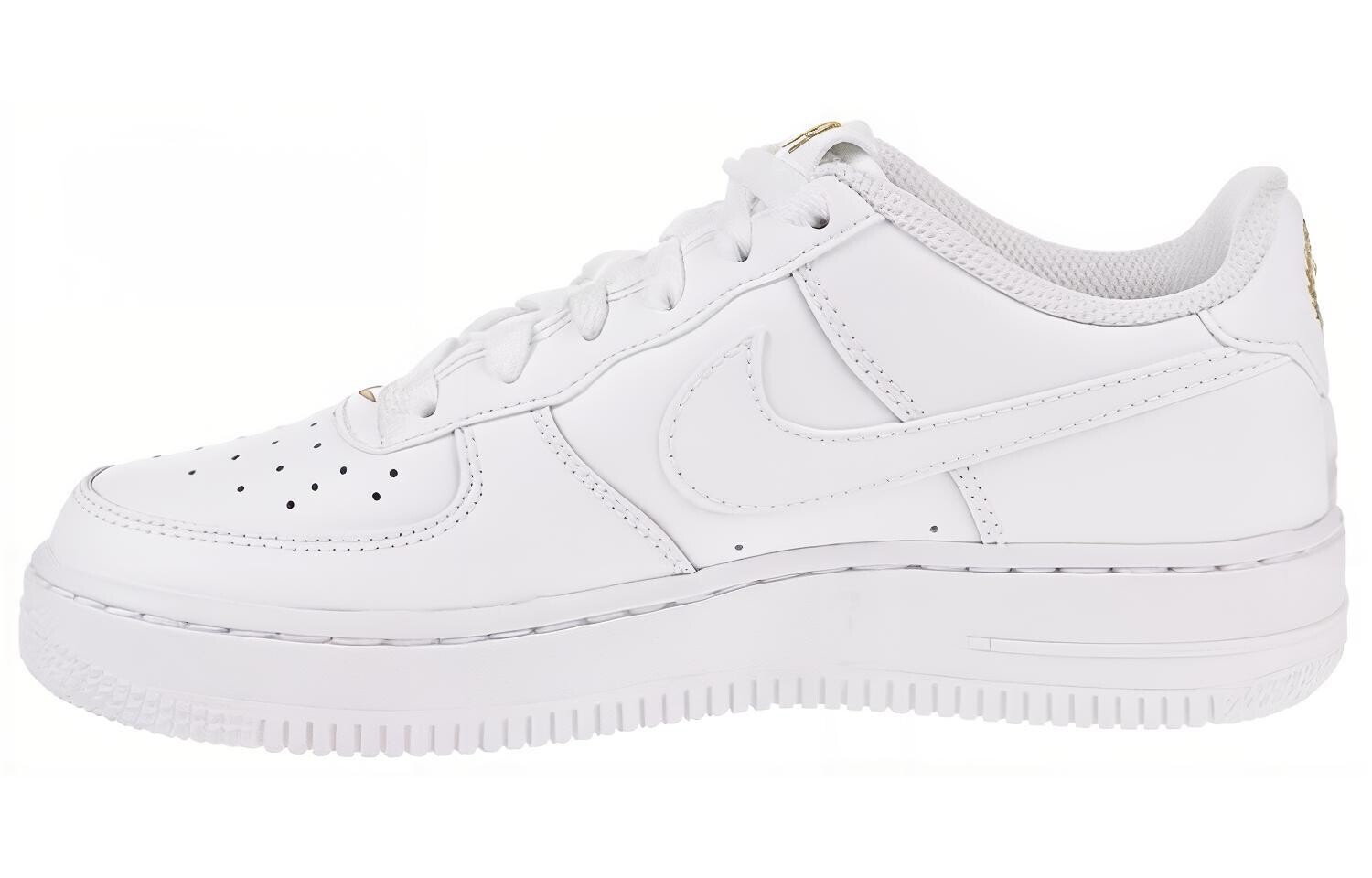 

Кроссовки Nike Air Force 1 Low 'Metallic Gold' Gs, белые
