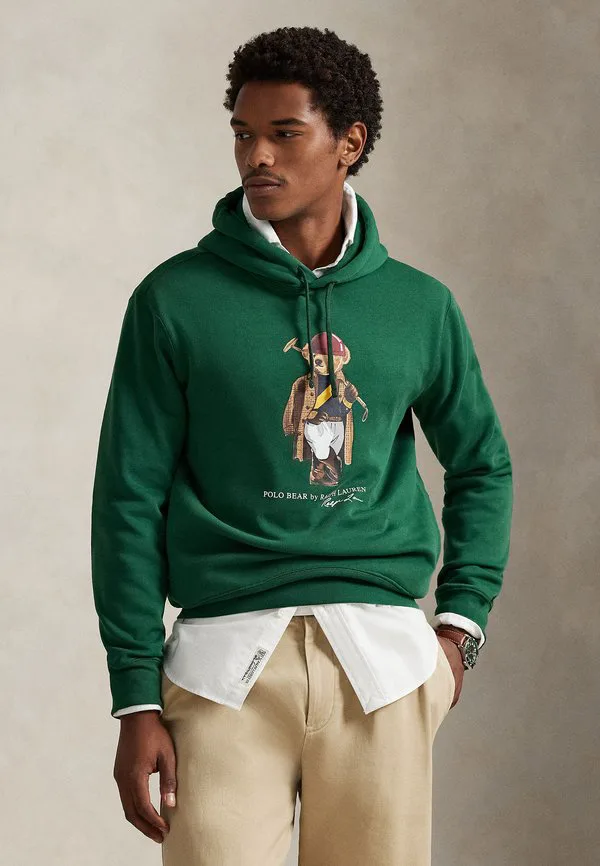 

Толстовка с капюшоном из флиса polo bear Polo Ralph Lauren, New Forest, Зеленый, Толстовка с капюшоном из флиса polo bear Polo Ralph Lauren, New Forest