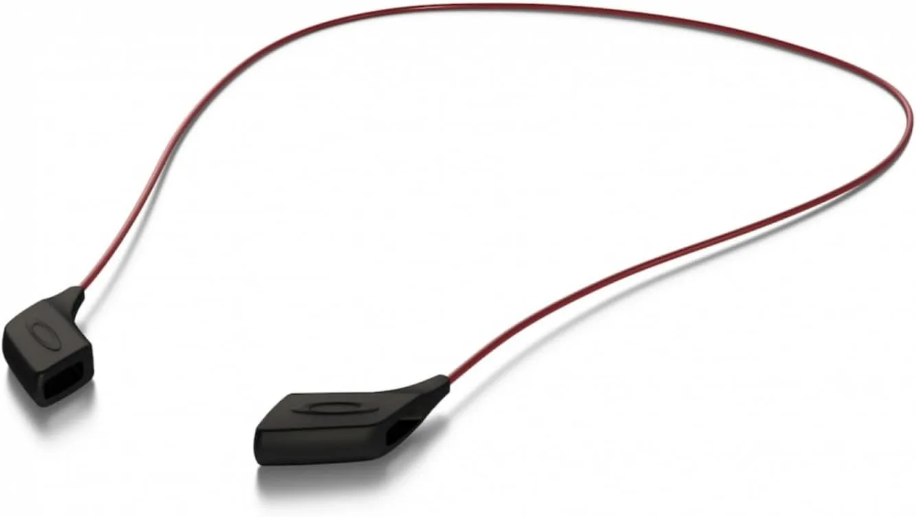 

Комплект солнцезащитных очков Oakley OO9286: OO 9286 THURSO 928602 Матово-черные/Черные поляризованные очки Polar из поликарбоната Prizm и большой красный ремешок