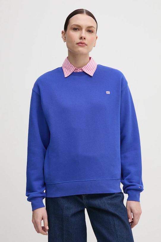 

Хлопковая толстовка Tommy Hilfiger, фиолетовый