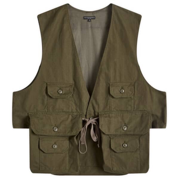 

Жилет из птицы Engineered Garments, зеленый