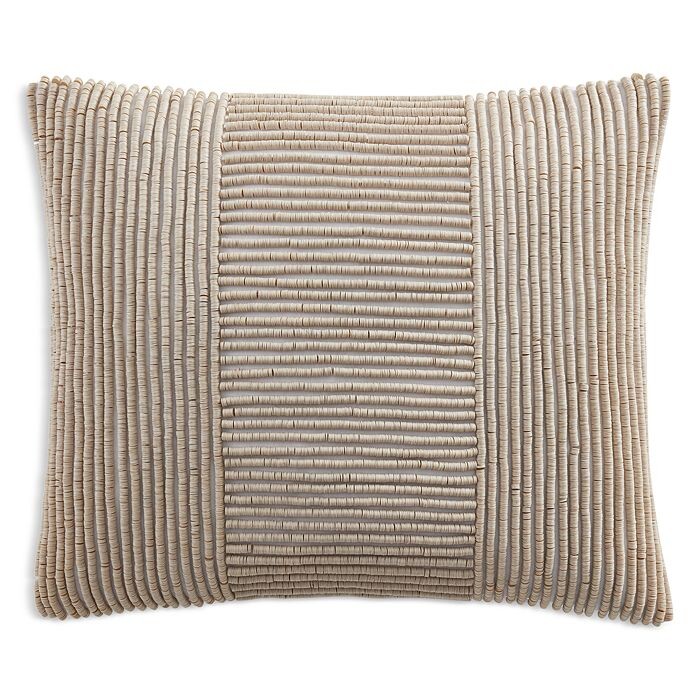 

Donna Karan Home Block Декоративная подушка из бисера, 16 x 20 дюймов, коричневый/бежевый