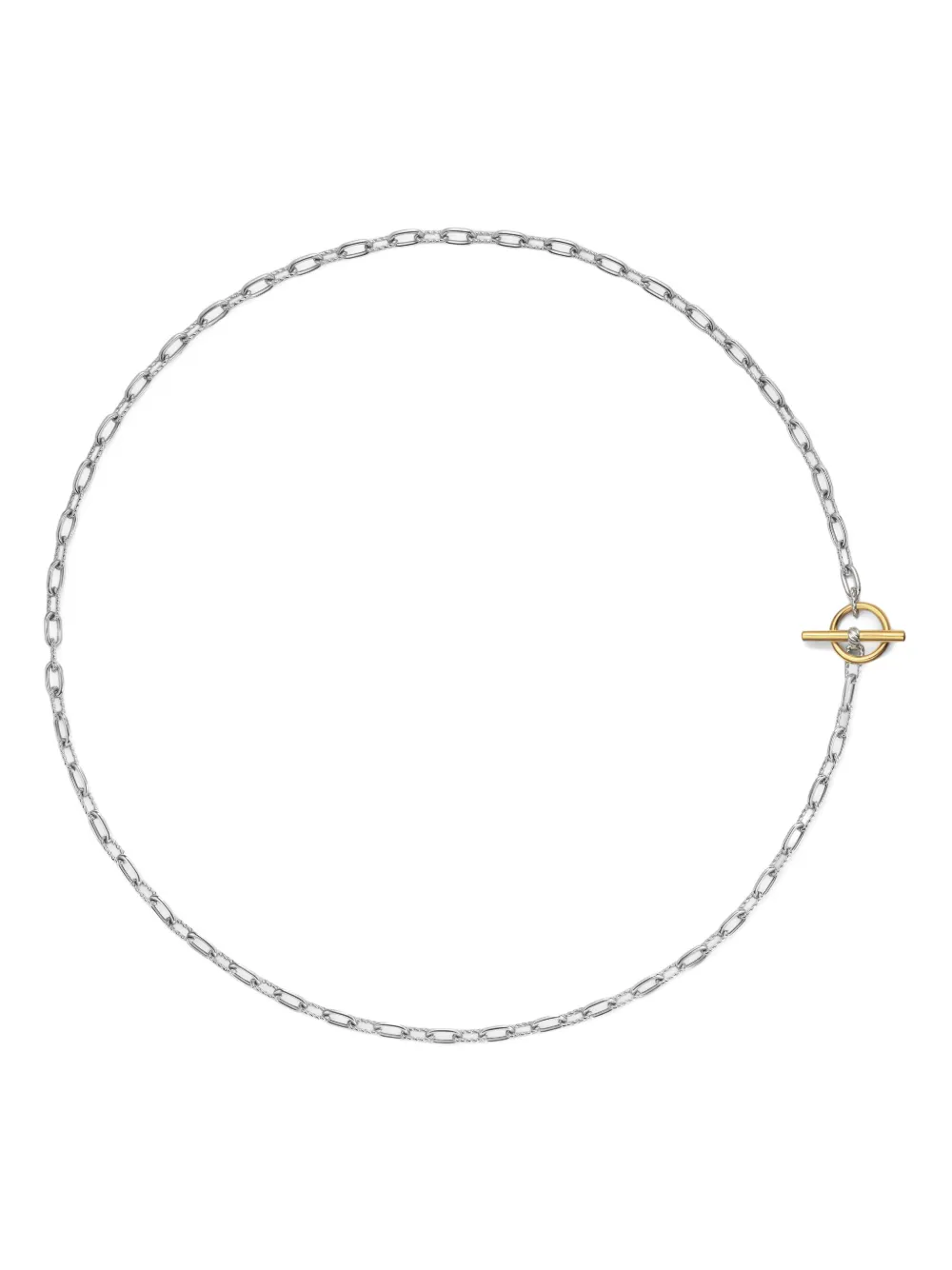 

Серебряная цепочка на шею DY Madison David Yurman, серебяный