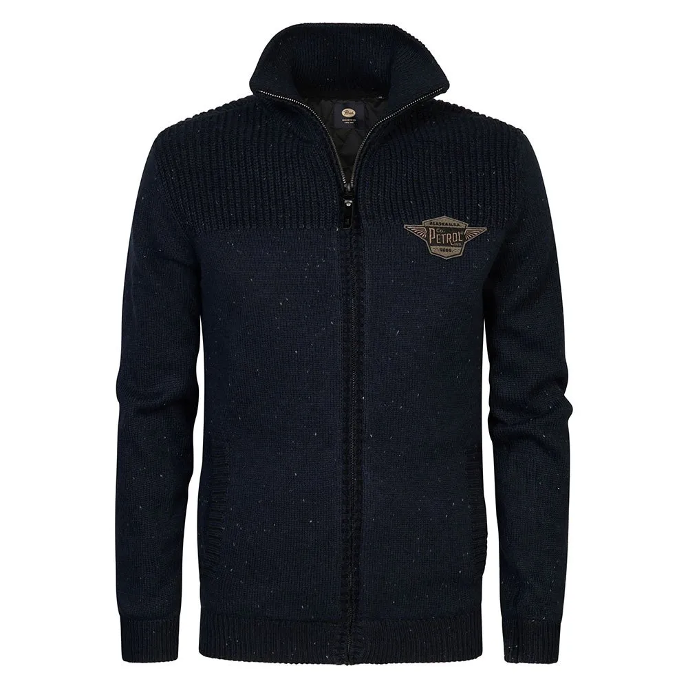 

Свитер Petrol Industries M-3040-KWC283 full zip, синий