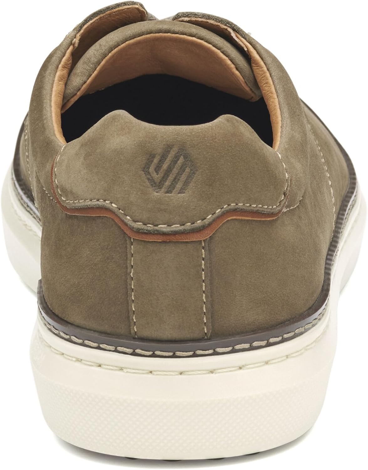 Мужские туфли Johnston Murphy McGuffey 2 с простой ноской на шнурках Johnston & Murphy, Taupe Tumbled Nubuck — фото 3