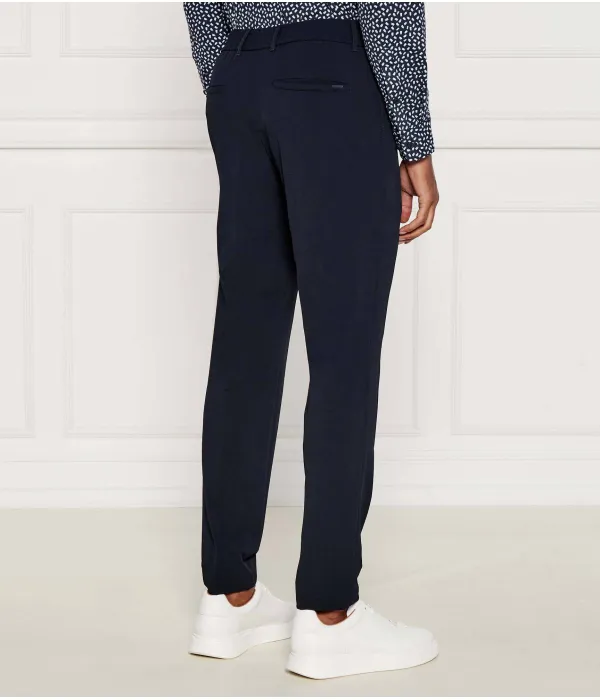 Брюки чинос p-genius-wg-pk-253f Slim fit Boss, синий — фото 4