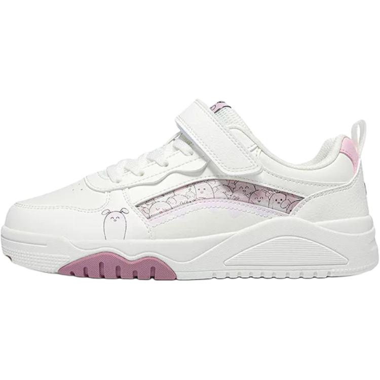 

XTEP Детские кроссовки для скейтбординга Sail White/Fondant Pink для подростков