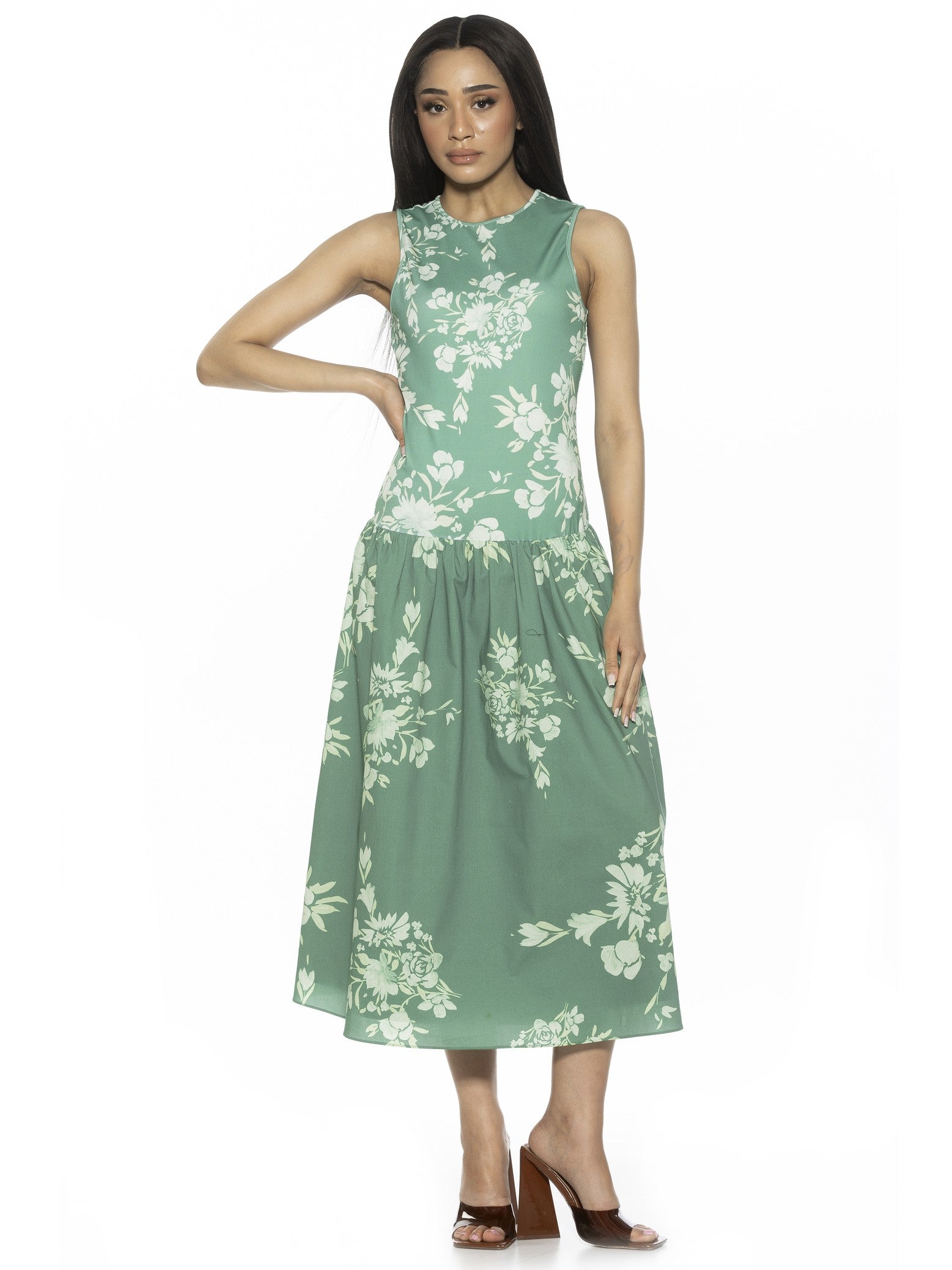 

Платье Лайл ALEXIA ADMOR, цвет green floral
